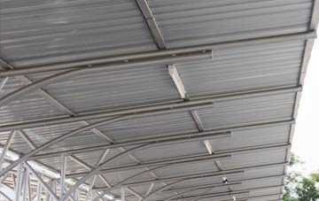 installing Ynyslas metal roofing