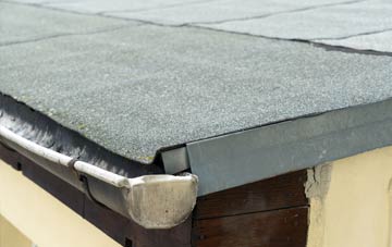 repair or replace Ynyslas flat roofing?